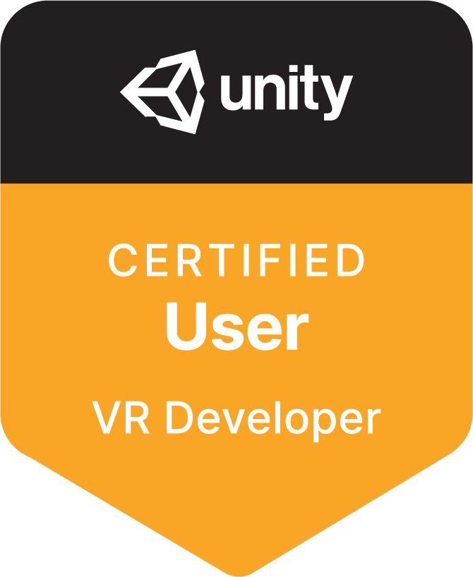 Unity Certified User VR Developer